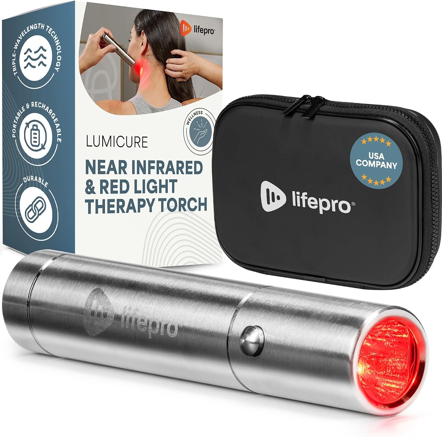 Portable Red Light Therapy Device